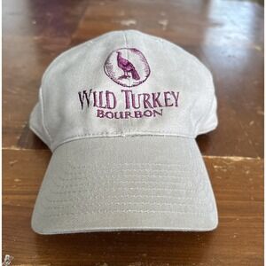 Wild Turkey Bourbon Beer Alcohol Hat Adjustable Snapback